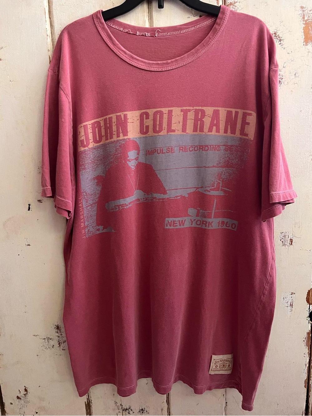 Marshall John VTG Coltrane Graphic Tee - Dusty Rose